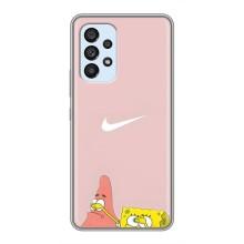 Чехол Губка Боб для Самсунг А33 (5G) (Патрик и Губка)