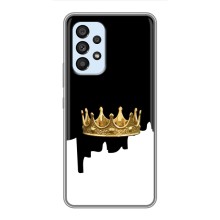 Чохол (Корона на чорному фоні) для Самсунг Галаксі А33 (5G) – Золота корона