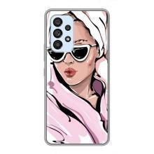 Чохол з картинкою Модні Дівчата Samsung Galaxy A33 (5G) – Дівчина в халаті
