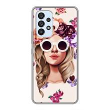 Чохол з картинкою Модні Дівчата Samsung Galaxy A33 (5G) – Дівчина в окулярах
