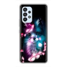 Чехол с Лисичкой для Samsung Galaxy A33 (5G) – Черная Лиса