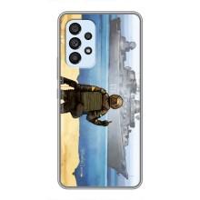 Чехол с принтом (Русский корабль...) для Самсунг А33 (5G) (AlphaPrint) – Русский корабль