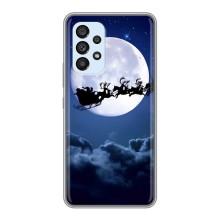 Чехол Санта Клаус для Samsung Galaxy A33 (5G) – Санта - луна