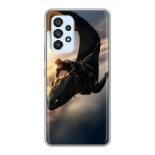 Чехол дракон Беззубик для Samsung Galaxy A33 (5G) – Полет Беззубика