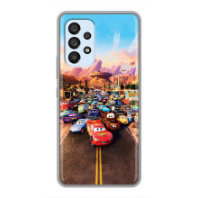 Силиконовый чехол Маквин для Samsung Galaxy A33 (5G) – Тачки Маквин