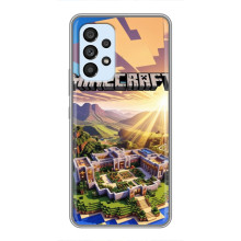 Чехол с картинками Майнкрафт для Самсунг А33 (5G) – Minecraft