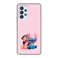 Чехол с принтом Стич на Samsung Galaxy A33 (5G) (Лило и Стич)