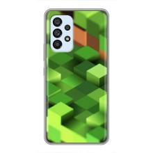 Чехлы для Samsung Galaxy A33 (5G) (Персонажи Майн Крафт) (Текстура)