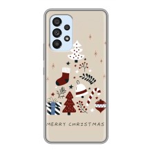 Рождественские Чехлы для Samsung Galaxy A33 (5G) (VPrint) (Merry Christmas)