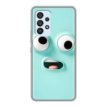 Силиконовые Чехлы (смешные стикеры) для Samsung Galaxy A33 (5G) – мордочка