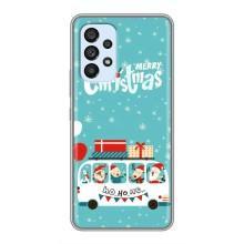Силиконовый бампер на рождество для Samsung Galaxy A33 (5G) (Рождественское настроение)