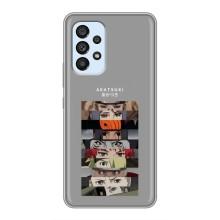 Силиконовые чехлы с глазами Anime для Самсунг Галакси А33 (5G) – Разноцветные глаза