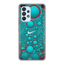 Силиконовый Чехол на Samsung Galaxy A33 (5G) с картинкой Nike (Найк зеленый)