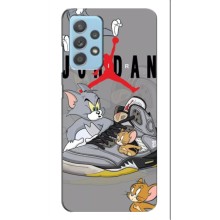 Силиконовый Чехол Nike Air Jordan на Самсунг Галакси А33 (5G) (Air Jordan)