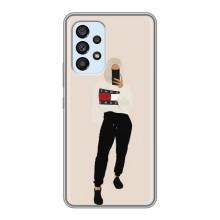 Силіконовый Чохол на Samsung Galaxy A33 (5G) з картинкой Модных девушек (Стильна)