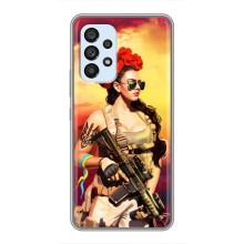 ЗСУ Чехлы (TPU) для Samsung Galaxy A33 (5G) – Женщина солдат