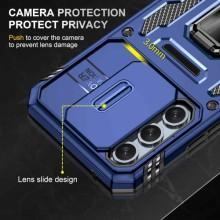 Ударопрочный чехол Camshield Army Ring для Samsung Galaxy A34 5G – Синий