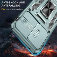 Ударопрочный чехол Camshield Army Ring для Samsung Galaxy A34 5G – Зеленый