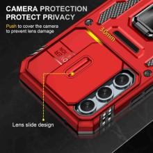 Ударопрочный чехол Camshield Army Ring для Samsung Galaxy A34 5G – Красный