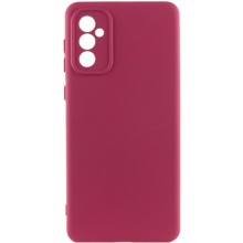 Чохол Silicone Cover Lakshmi Full Camera (A) для Samsung Galaxy A34 5G (Бордовий)