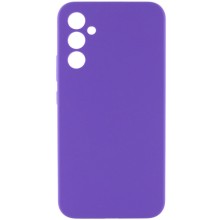 Чохол Silicone Cover Lakshmi Full Camera (AAA) для Samsung Galaxy A34 5G (Фіолетовий)