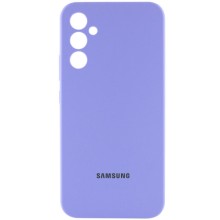 Чехол Silicone Cover Lakshmi Full Camera (AAA) with Logo для Samsung Galaxy A34 5G – Сиреневый