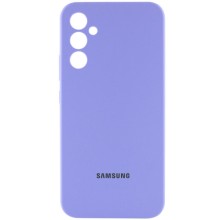 Чохол Silicone Cover Lakshmi Full Camera (AAA) with Logo для Samsung Galaxy A34 5G (Бузковий)