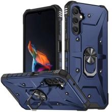 Ударопрочный чехол Pathfinder Ring для Samsung Galaxy A34 5G – Синий