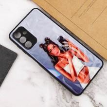 TPU+PC чехол Prisma Ladies для Samsung Galaxy A34 5G – Black in White