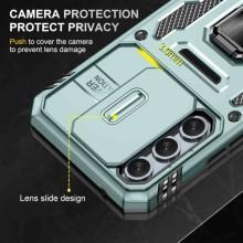 Ударопрочный чехол Camshield Army Ring для Samsung Galaxy A34 5G – Зеленый