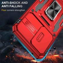 Ударопрочный чехол Camshield Army Ring для Samsung Galaxy A34 5G – Красный
