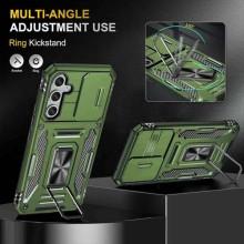 Ударопрочный чехол Camshield Army Ring для Samsung Galaxy A34 5G – Оливковый
