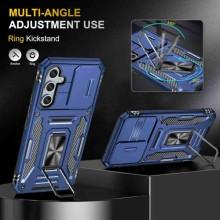 Ударопрочный чехол Camshield Army Ring для Samsung Galaxy A34 5G – Синий