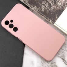 Чехол TPU GETMAN Liquid Silk Full Camera для Samsung Galaxy A34 5G – Розовый