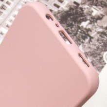Чехол TPU GETMAN Liquid Silk Full Camera для Samsung Galaxy A34 5G – Розовый