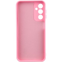 Чехол TPU GETMAN Liquid Silk Full Camera для Samsung Galaxy A34 5G – Розовый