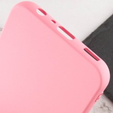 Чехол TPU GETMAN Liquid Silk Full Camera для Samsung Galaxy A34 5G – Розовый