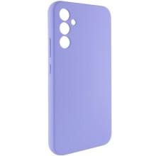 Чехол Silicone Cover Lakshmi Full Camera (AAA) для Samsung Galaxy A34 5G – Сиреневый