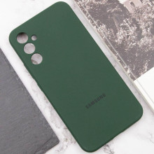 Чехол Silicone Cover Lakshmi Full Camera (AAA) with Logo для Samsung Galaxy A34 5G – Зеленый