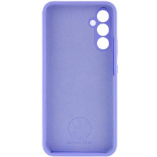 Чохол Silicone Cover Lakshmi Full Camera (AAA) with Logo для Samsung Galaxy A34 5G – Бузковий
