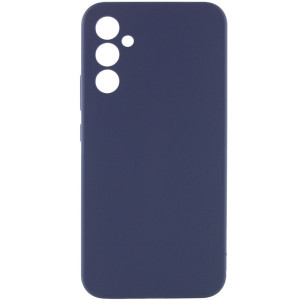 Чохол Silicone Cover Lakshmi Full Camera (AAA) для Samsung Galaxy A34 5G (Темно-синій)