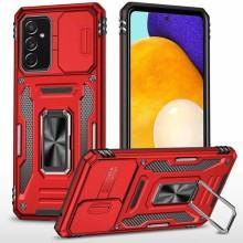 Ударопрочный чехол Camshield Army Ring для Samsung Galaxy A34 5G – Красный