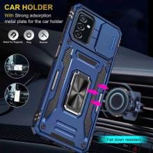 Ударопрочный чехол Camshield Army Ring для Samsung Galaxy A34 5G – Синий