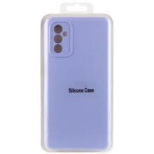 Чехол Silicone Cover Lakshmi Full Camera (AAA) для Samsung Galaxy A34 5G – Сиреневый