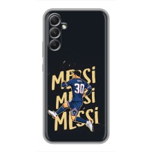 Чехлы для Samsung Galaxy A34 (Leo чемпион) (AlphaPrint) (Messi ПСЖ)