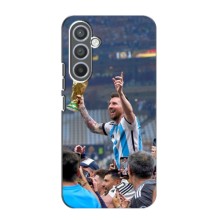 Чехлы Лео Месси Аргентина для Samsung Galaxy A34 (Месси король)