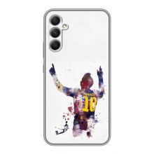 Чехлы Месси для Samsung Galaxy A34 (AlphaPrint) (Messi Barca)