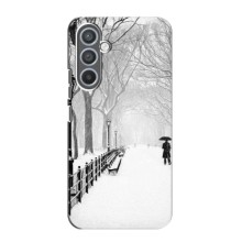 Чехлы на Новый Год Samsung Galaxy A34 – Снегом замело