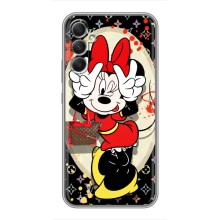 Чехол Disney Mouse Samsung Galaxy A34 (PREMIUMPrint) (Минни peace)