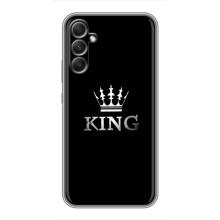 Чохол (Корона на чорному фоні) для Самсунг Галаксі А34 (KING)